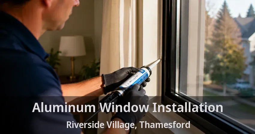 Aluminum Window Installation Riverside Village, Thamesford - ON