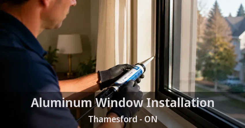 Aluminum Window Installation Thamesford - ON