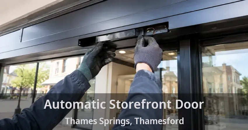 Automatic Storefront Door Thames Springs, Thamesford - ON