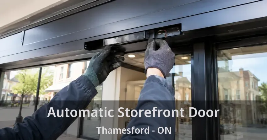 Automatic Storefront Door Thamesford - ON