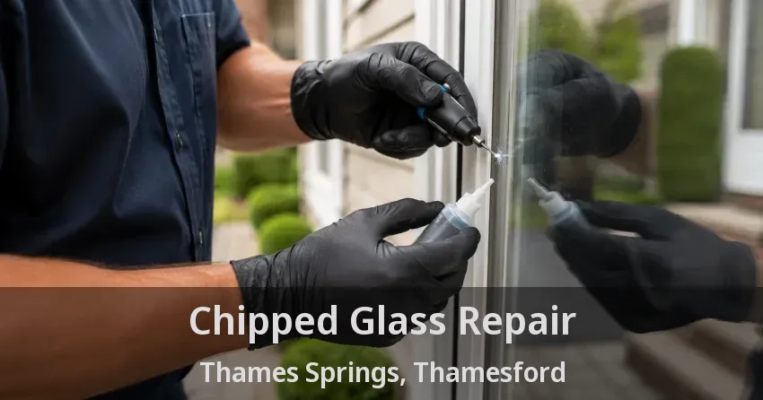 Chipped Glass Repair Thames Springs, Thamesford - ON