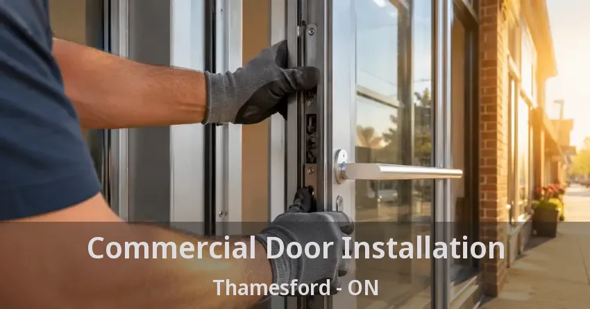 Commercial Door Installation Thamesford - ON