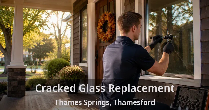 Cracked Glass Replacement Thames Springs, Thamesford - ON