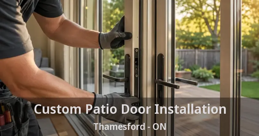 Custom Patio Door Installation Thamesford - ON