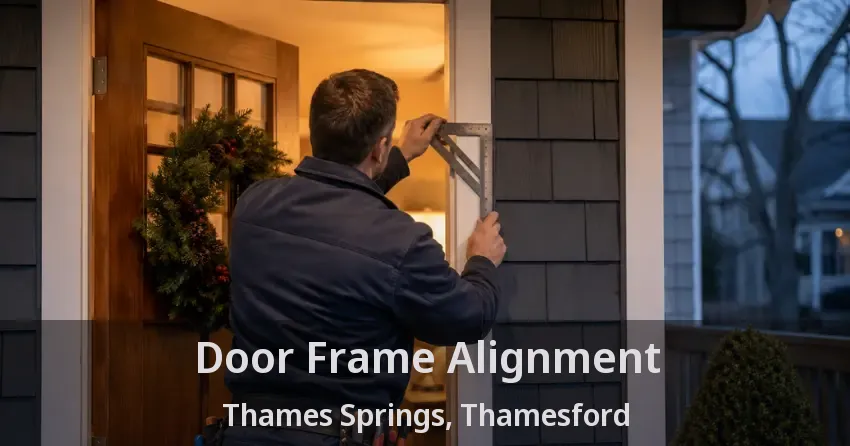 Door Frame Alignment Thames Springs, Thamesford - ON