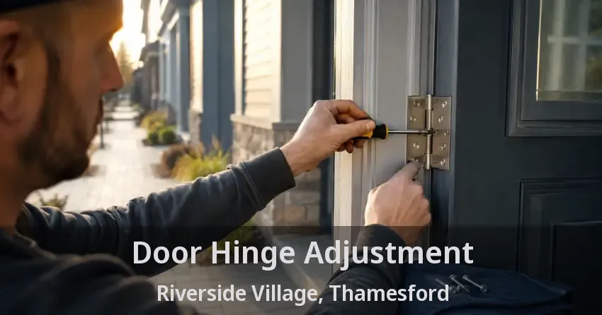 Door Hinge Adjustment Riverside Village, Thamesford - ON