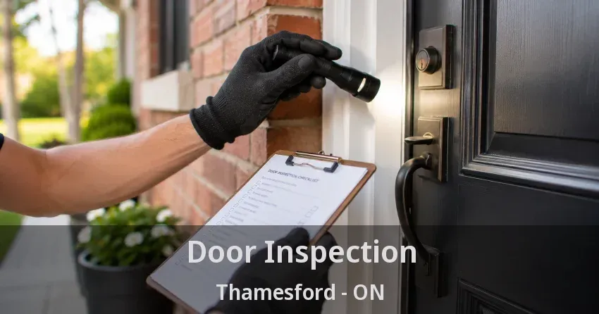 Door Inspection Thamesford - ON