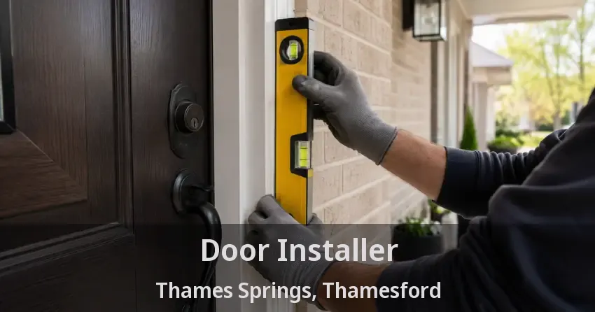 Door Installer Thames Springs, Thamesford - ON