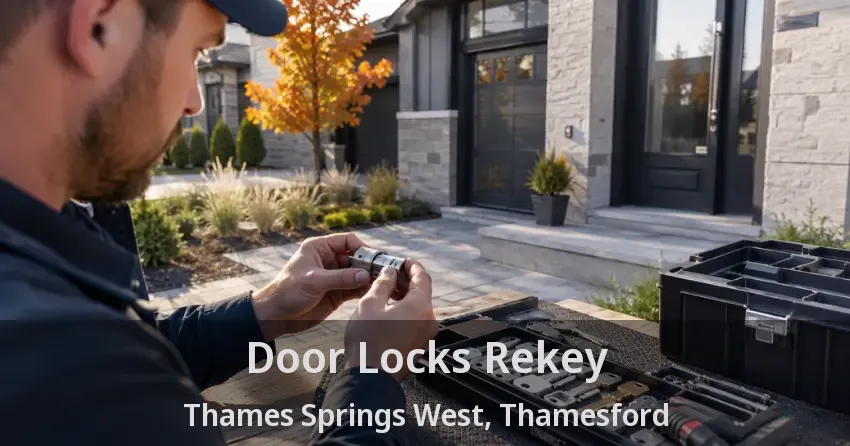 Door Locks Rekey Thames Springs West, Thamesford - ON