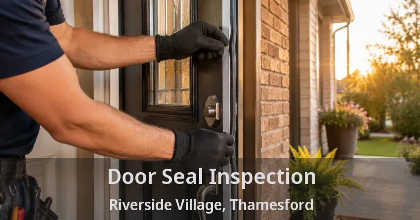 Door Seal Inspection Riverside Village, Thamesford - ON