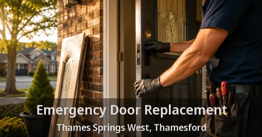 Emergency Door Replacement Thames Springs West, Thamesford - ON