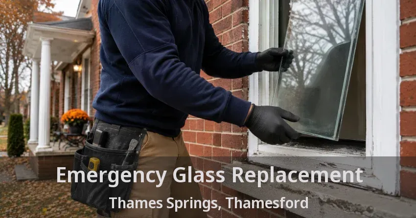Emergency Glass Replacement Thames Springs, Thamesford - ON