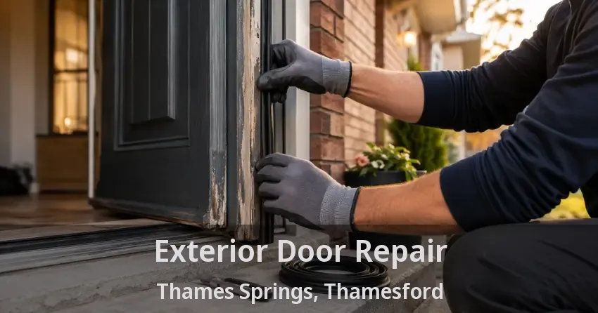 Exterior Door Repair Thames Springs, Thamesford - ON