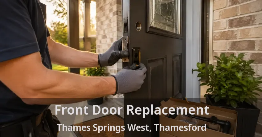 Front Door Replacement Thames Springs West, Thamesford - ON