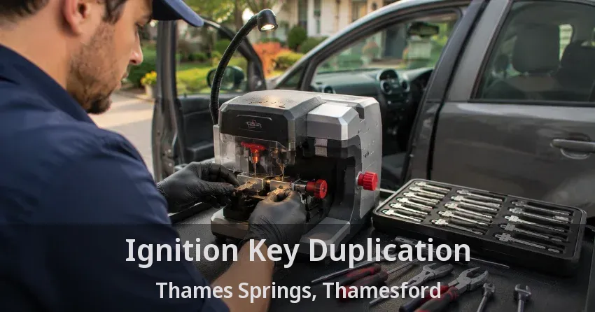 Ignition Key Duplication Thames Springs, Thamesford - ON