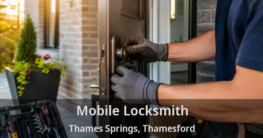 Mobile Locksmith Thames Springs, Thamesford - ON