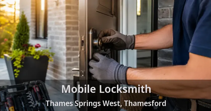 Mobile Locksmith Thames Springs West, Thamesford - ON