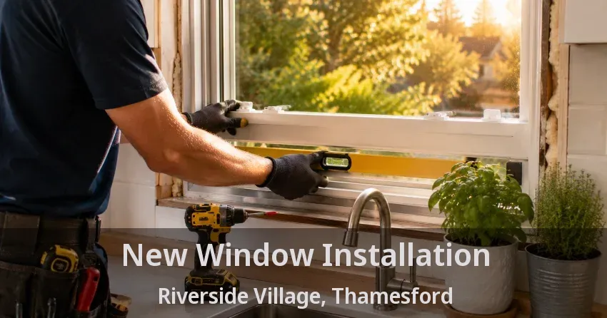 New Window Installation Riverside Village, Thamesford - ON