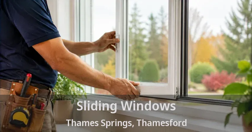 Sliding Windows Thames Springs, Thamesford - ON