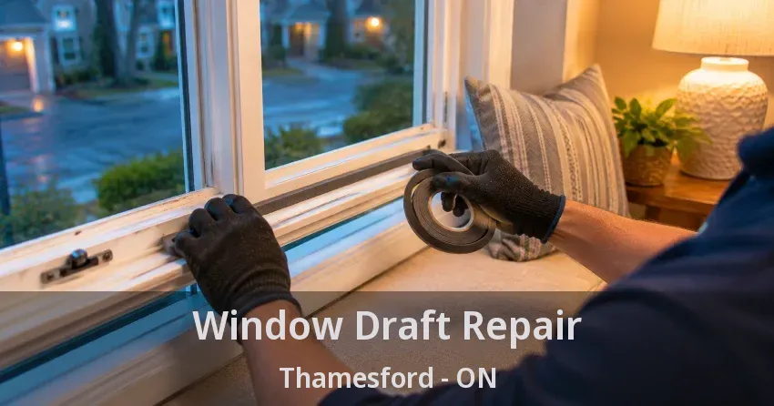 Window Draft Repair Thamesford - ON