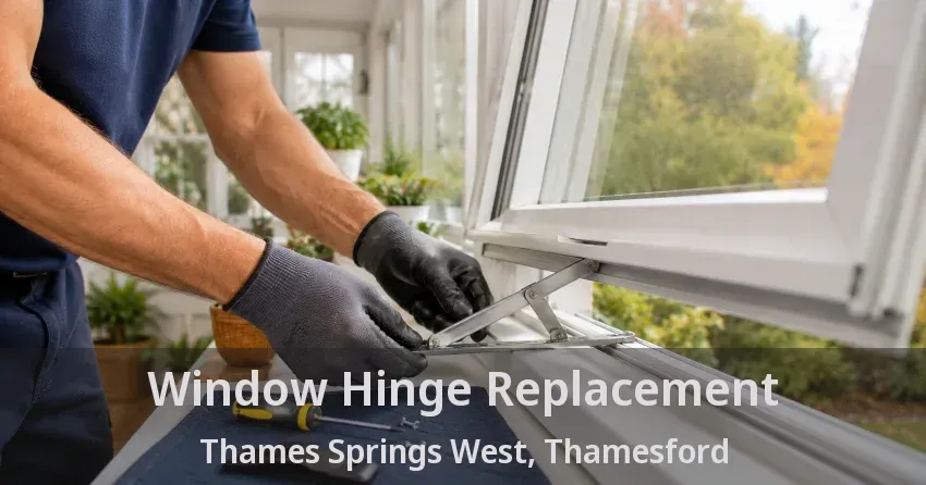 Window Hinge Replacement Thames Springs West, Thamesford - ON