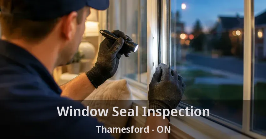 Window Seal Inspection Thamesford - ON