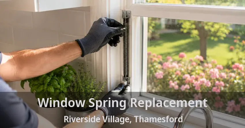 Window Spring Replacement Riverside Village, Thamesford - ON